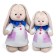 Soft toy "Bunny mi in a warm dress", 25 cm