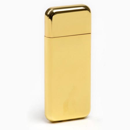 Gas lighter, 0.7 x 2.5 x 6.5 cm, gold-2