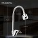 ZEIN ZCR2101 kitchen mixer, flexible surge, 40 mm cartridge, dual -mode aerator, chrome