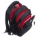 School backpack, 40 x 27 x 20 cm, Grizzly, ergonomic back, laptop department, black