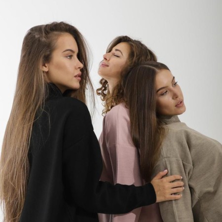 Knitted suit SL, 46-48, coffee-13