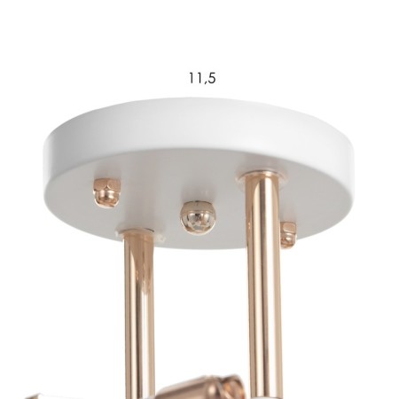 Camelia chandelier 4he27 40w is white-gold 56x56x27 cm Bayerlux-5