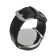 Men's wristwaters "ARANS" with calendar, D-4.5 cm, black strap