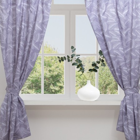 A set of curtains for the kitchen with sequences of Ethel Eide 145x180cm-2 pcs., 100% p/e