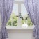 A set of curtains for the kitchen with sequences of Ethel Eide 145x180cm-2 pcs., 100% p/e