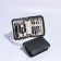Manicure set, 9 items, in case, black color