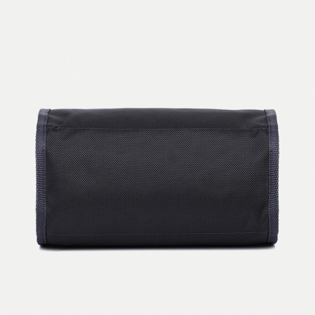 Cosmetic bag, 4 parts on zippers, gray color-1