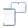 Plastic folder A4, 325 x 230 x 25 mm, lightning around, calligrata "office", PM-A4-01, 0.5 mm, transparent, blue