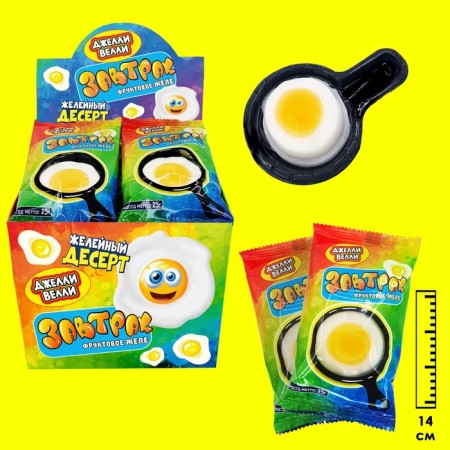 Jelly Welly Breakfast Fruit jelly, 25 g