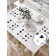 A set of napkins for setting the table "Figures of hearts", rectangular, size 32x46 cm, 4 pcs