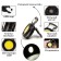Battery Light, with a carbine and opener, 5 watts, 500 mAh, 500 lm, COB, 7.5x5x2.5 cm
