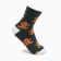 Women's socks "cookies" is dark green color, size 23-25