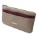 Purse with zipper, beige-bearded color