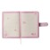 Gift notebook, A6+, 132 sheets, color block, with a curly knife, PVC cover, "anime", mix
