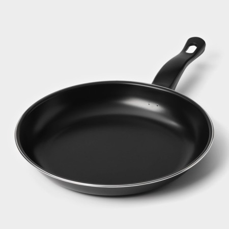 Set of the jacqueline pan, 3 subjects: 20/25/30 × 4 cm, anti -stick coating, black color-10