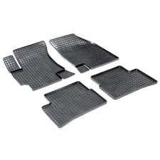 Rubber rugs ’grid’ for Kia Rio II, 2005-2011