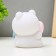 Nightmare "Bear" LED from batteries white-pink 8.3x9 cm Risalux