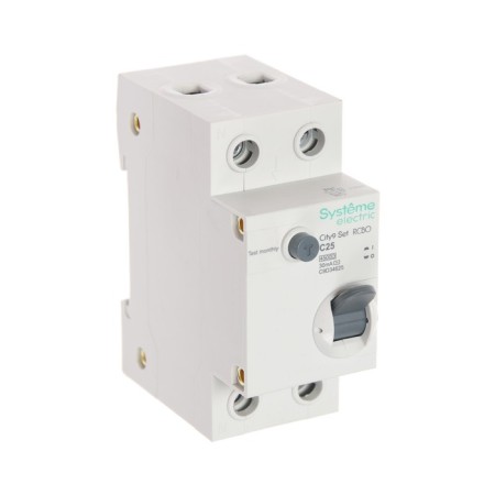 Switch aut. Dif. AVDT SE City9 SET, 1P+N, C, 25 A, 4.5 KA, 30 mA, AC, 230 V-1