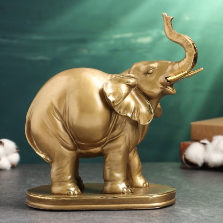 Figure "Elephant on the stand" 24x23x12cm, bronze