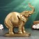 Figure "Elephant on the stand" 24x23x12cm, bronze