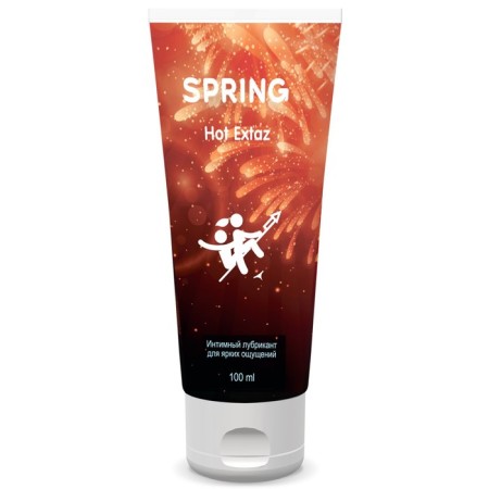 Intimate lubricant Spring ™ Hot Extaz GO 100 ml (warming), with exciting effect