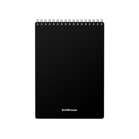 Notepad A5, 60 sheets in a cage, on the crest Erichkrause Classic, plastic cover, offset unit-3