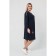 Women's dress, size 52, dark blue color