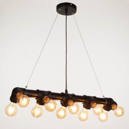 Lamp "TUBO" 10he27 40W black 7x5x7-127cm BayerLux-1