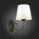 Wall lamp EVOLUCE. Sle120301-01. Rimento. 1x40 W, E14, 14x25 cm, dark -gray color