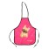 Apron for labor + sleevens, 485 x 395/250 x 160 mm, height 116-146 cm, calligrata, "bulldog"