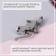 Adapter for sewing machines with a screw fastening of the foot, silver color