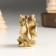 Souvenir Polystone "Bronze Dragon with Gifts" MIX 4x3x5 cm