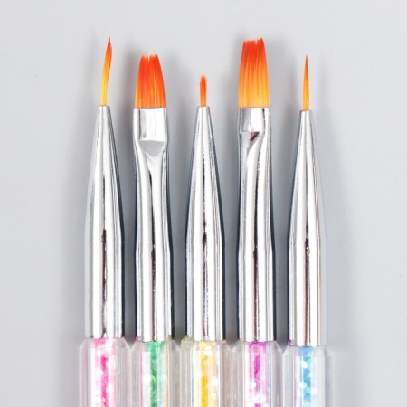 Tools for modeling and adding a form with "mica brushes" set of 5 pcs 15 cm-2