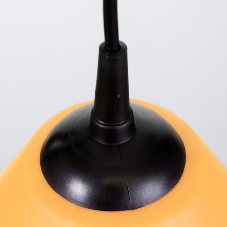 Susage "cone" 1x15W E27 Model: BR 00271 Black/Orange 25x25x15cm-5