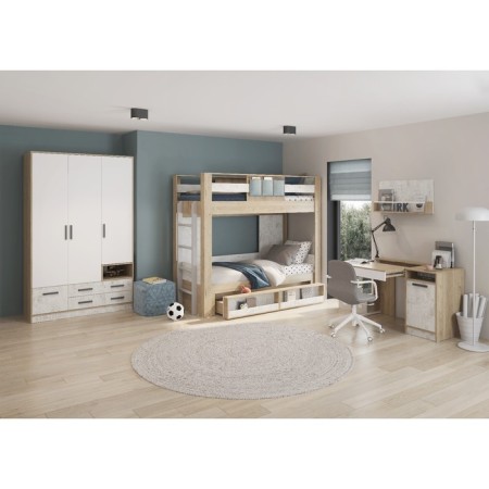 Hinged shelf "Alice No. 6", 800 × 146 × 416 mm, the color of Hikory Jackson / Sprint-2