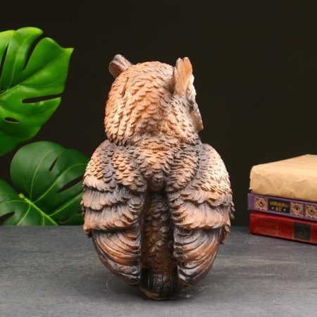 The piggy bank "Owl Big, natural" 27 cm-3