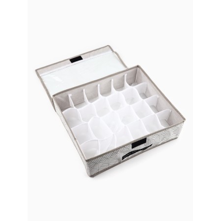 Organizer for storage 24 cells with a lid "Home collection", 34 x 28 x 10 cm-2
