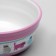 Ceramic "cat Life" bowl 270 ml 12.7 x 5 cm, pink