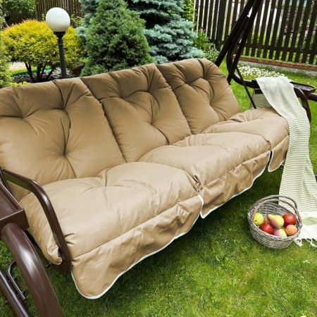 Villy swing pillow, size 50x60x180 cm, beige color-1