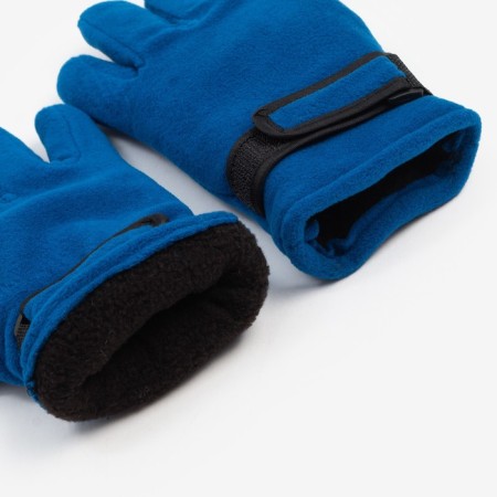 Women's gloves minku, two -layer, col. blue, rr 24 cm-2
