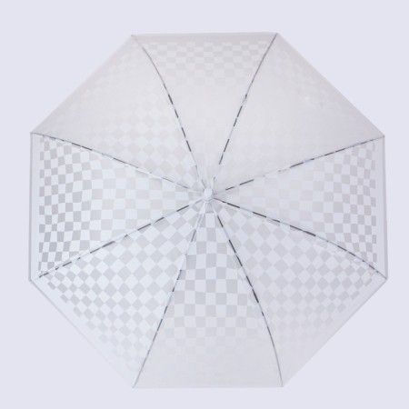 Umbrella - a semiautomatic “cage” cane, 8 knitting needles, r = 47 cm, color mix-7