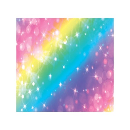 Organizer in a bathtub on the suction cups "Rainbow Lights", for storing toys and trifles, size 33x39 cm-1