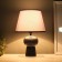 Table lamp "Idea" 1x40W E14 dark blue 22.5x22.5x33cm
