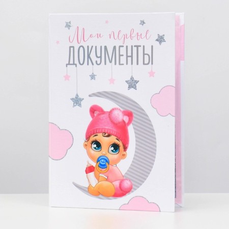 Folder for the birth certificate "Baby", A5