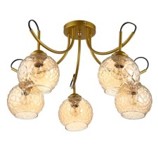 Chandelier 1109/5gd E27 40W gold 54x54x24 cm Bayerlux