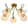 Chandelier 1109/5gd E27 40W gold 54x54x24 cm Bayerlux