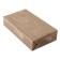 Binding cardboard (shell -shaped) 2.0 mm, 10 x 17 cm, 1250 g/m2, gray