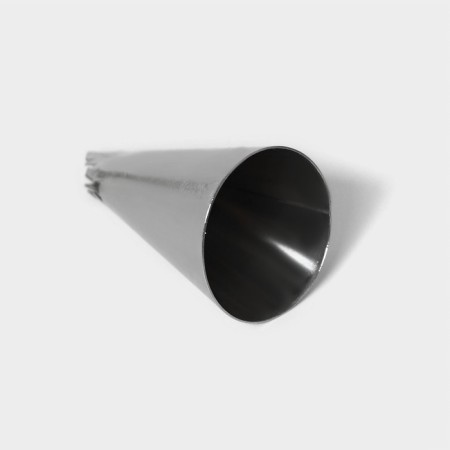 Confectionery nozzle, d = 2.5 cm, output 1.5 cm, stainless steel-3