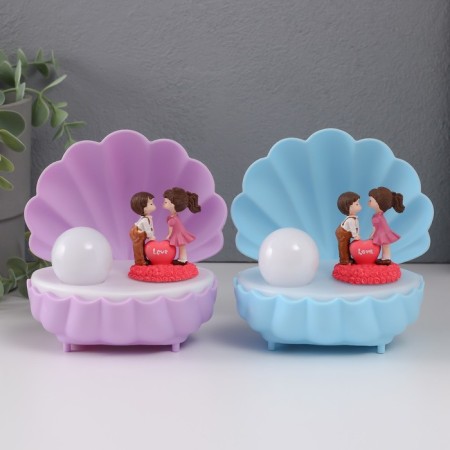 Souvenir plastic light "Timpois in the shell" mix 11.5x10x11.5 cm