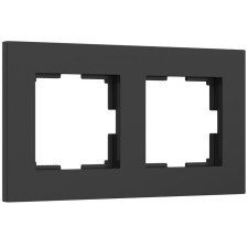 Frame for 2 posts Slab (black matte) W0022908